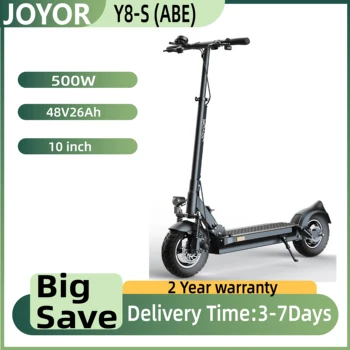 JOYOR Y8-S(ABE) Scooter elettrico per adulti per adulti 500W Motore 48V26AH Pieghevole E-Scooter 10 pollici Air Tire City Escooter