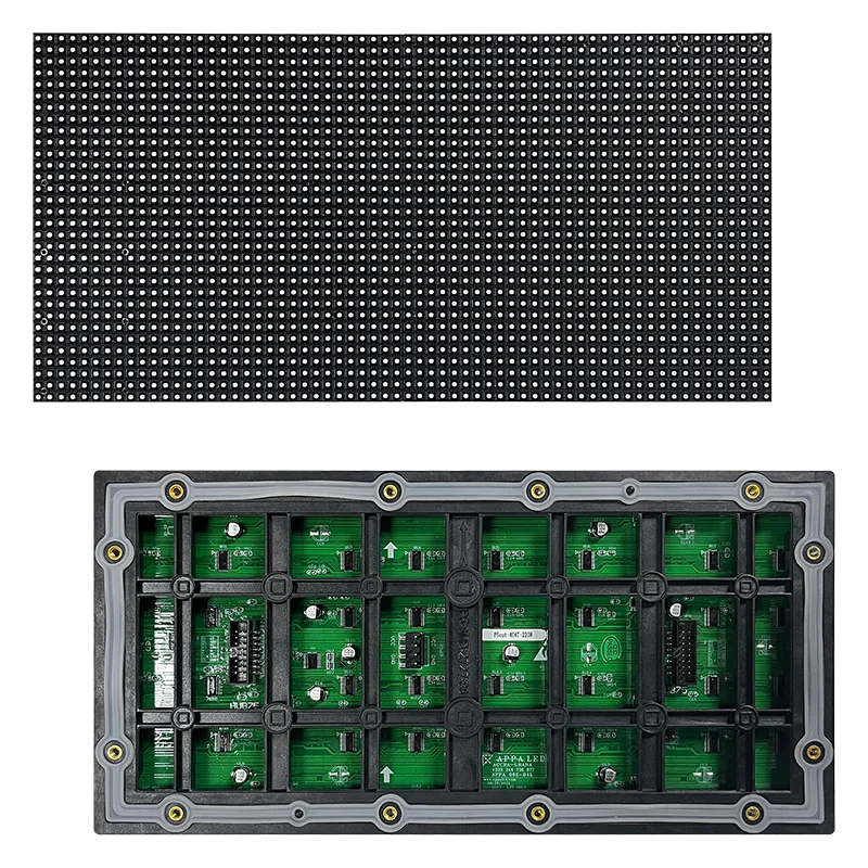߿ P5 LED ũ г , 1/8 ĵ SMD RGB Ǯ ÷ P5 LED ÷ г , 320x160mm, 64x32 ȼ