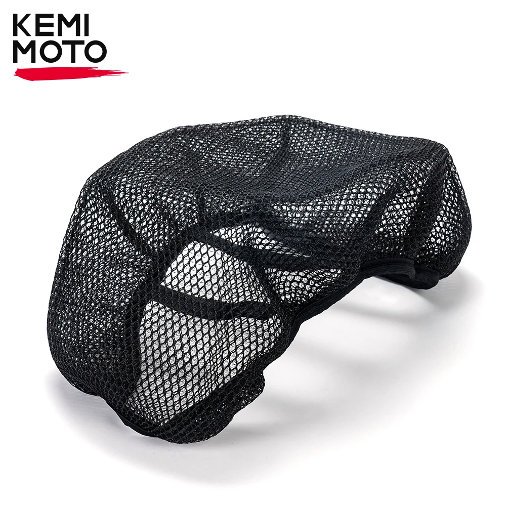 미끄럼 방지 쿠션 메쉬 시트 보호 커버, 블랙 패브릭 새들, 오토바이 액세서리, BMW G310GS G310R, 3D 310 G310 GS R