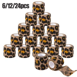Animal Print Self-Adhesive Elastic Bandage Wrap (24pcs)