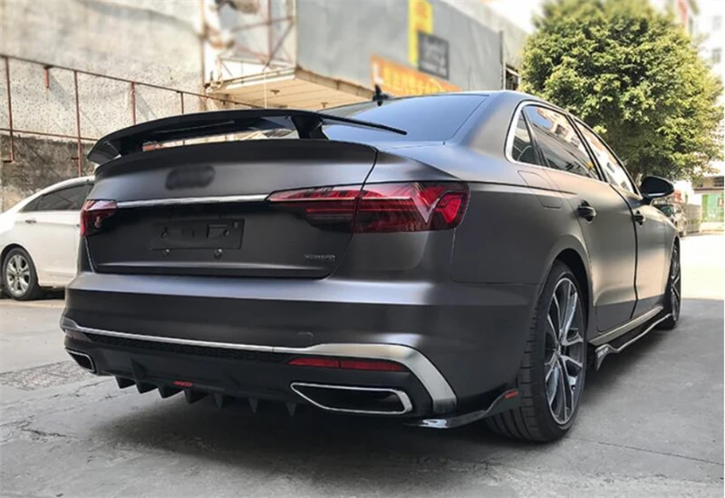 Voor Audi A4 S4 RS4 B9 B10 2017-2023 Echte koolstofvezel carrosserie zijskirt kit lip spoiler hoge kwaliteit splitters 45 - Racext Voor Audi A4 S4 RS4 B9 B10 2017-2023 Echte koolstofvezel carrosserie zijskirt kit lip spoiler hoge kwaliteit splitters - - Racext 44