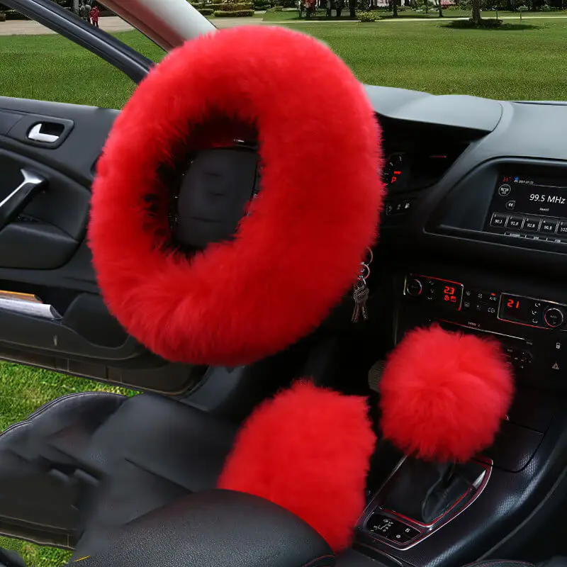 Steering Wheel Cover steering wheel cover For Women Girl 3PCS