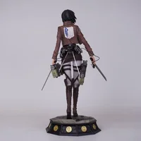 ⁦مجسم أنمي هجوم العمالقة - ميكاسا أكرمان حجم كبير 30 سم | Attack on Titan Mikasa Ackerman Action Figure Anime 30cm⁩ - الصورة ⁦2⁩
