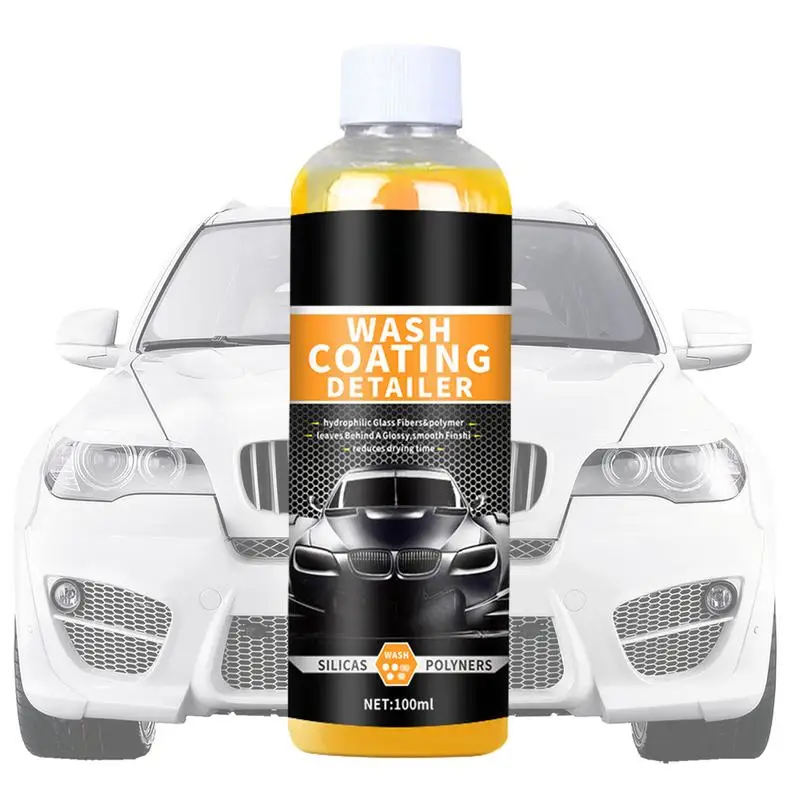 

Car Wash Quick Dry Car Coating Detailer Multi-purpose 100ml Cleaning Surface Cleaner Remove Grease For Cars Trucks SUVs