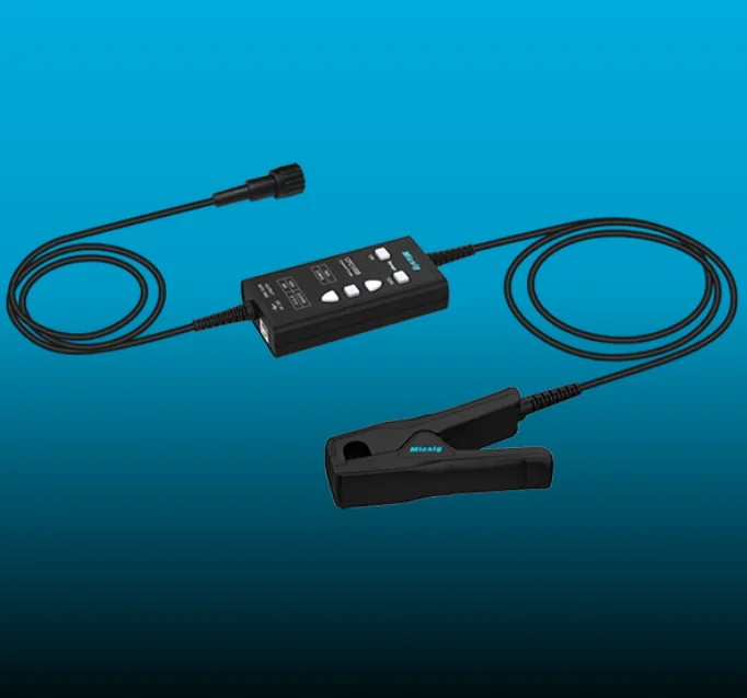 MICSIG Low Frequency AC/DC Current Probe CP2100 series CP2100A CP2100B Bandwidth：DC 800KHz / 2.5MHz Current 10A/100A oscilloscope probe