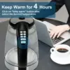 Electric Kettle Temperature Control - Keep Warm Hot Water Boiler, Double Wall Tea kettle for Boiling Water 6 Presets 1500 5