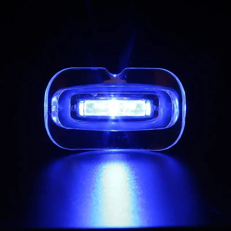 Teeth Whitening Portable Mini Led Blue Light Smart Whitener Instrument Teeth Bleaching Beauty Health Tool