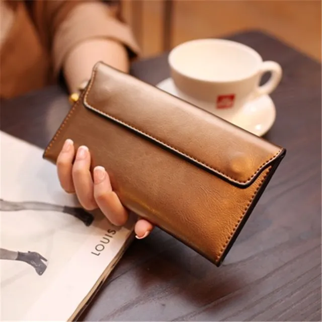 New Genuine Leather Women Wallet Purse Bag Designer Luxurious Cowhide  Wallets Long Money Wallets Carteras Para Mujer Tarjetero - AliExpress