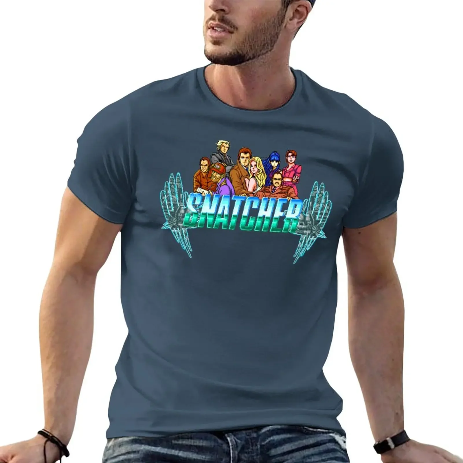 T-Shirt Con Logo Strappatrice (Sega Cd) Sublime Customs Progetta Le Tue Camicie Magliette Grafiche Magliette Da Uomo
