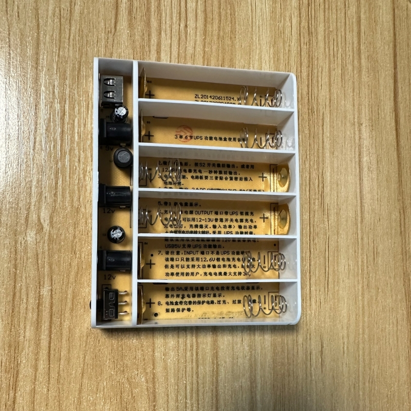 USB 5V 9V 12V DIY 6x 18650 Battery UPS Power Bank Boxs for Car Routers Speaker CCTV Cameras Speaker Mobile Phone