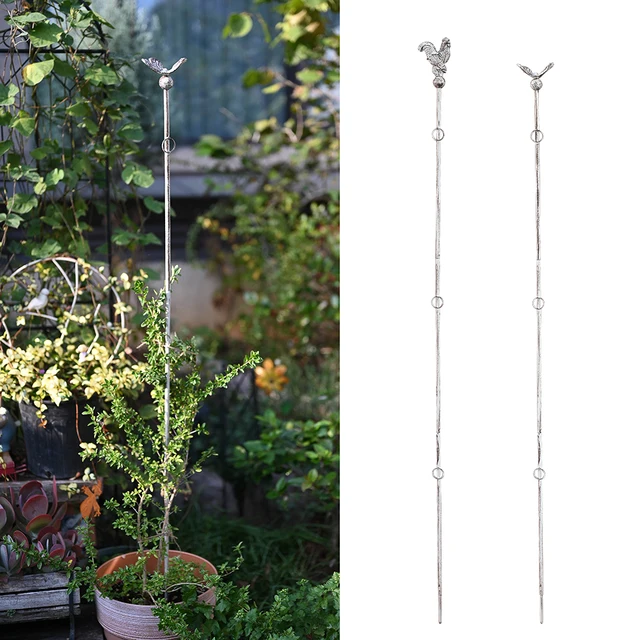 Fémnövénytámogató Kerti Tét A Barkács Rácsos Kerítés Erkély Terasz Hátsó Udvari Dekorációhoz - Image 2