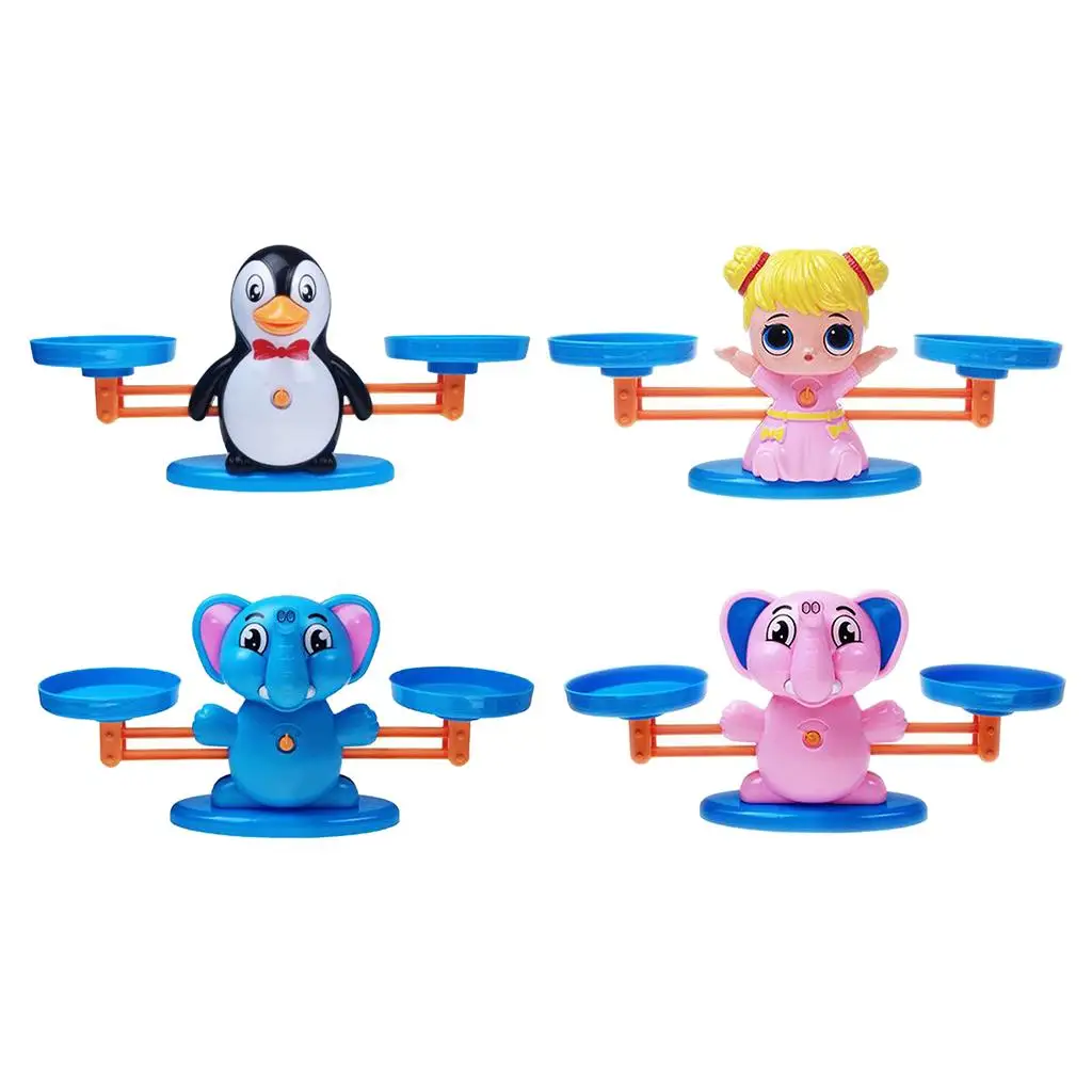 

Cute Plastic Balance Scale Toy Educational Toy Balance Game Mathematics