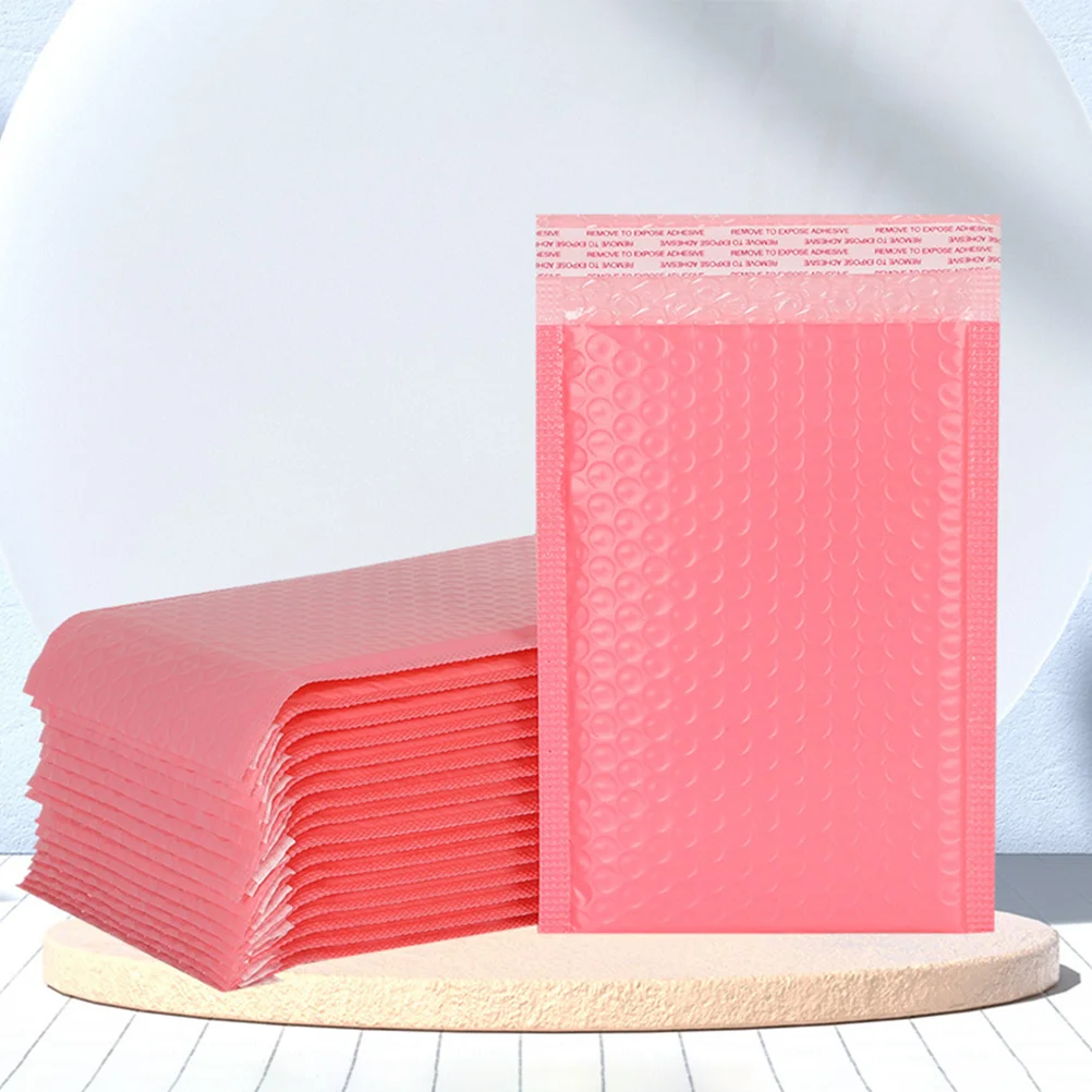 

20 Pcs Self Adhesive Bag Envelopes Package Shipping Shaking-proof Mails Plastic Mailing