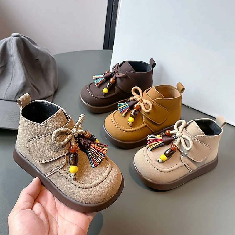 2025 Spring and Autumn New Girls Board Shoes Sports Girls Children Foreign Air Breathable Casual Shoes