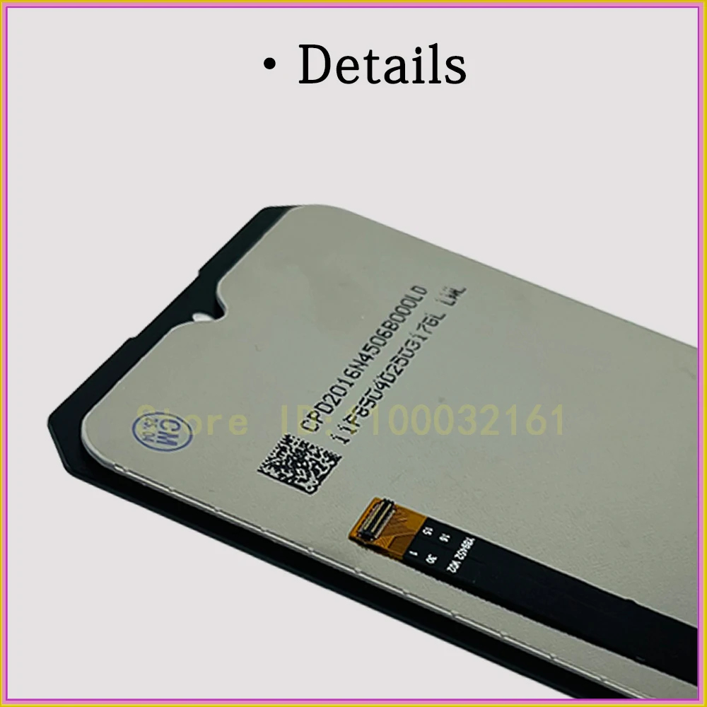 Voor Oukitel WP23 Lcd scherm Voor Oukitel WP23 Pro Screen Vervanging Touch Digitizer Vergadering Reparatie Kits (zwart, Zonder Frame