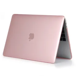 Transparent PVC Matte Laptop Case with Thermal Protection - 2019 Pro 16 A2141 (Crystal Pink)