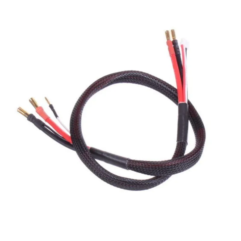 JST-XH Lipo 밸런스 충전 리드 와이어 하네스, 4.0mm 커넥터 포함, RC 2S 3 핀, 4-5mm 스텝 불릿, XT60 암 플러그, 12awg 610mm