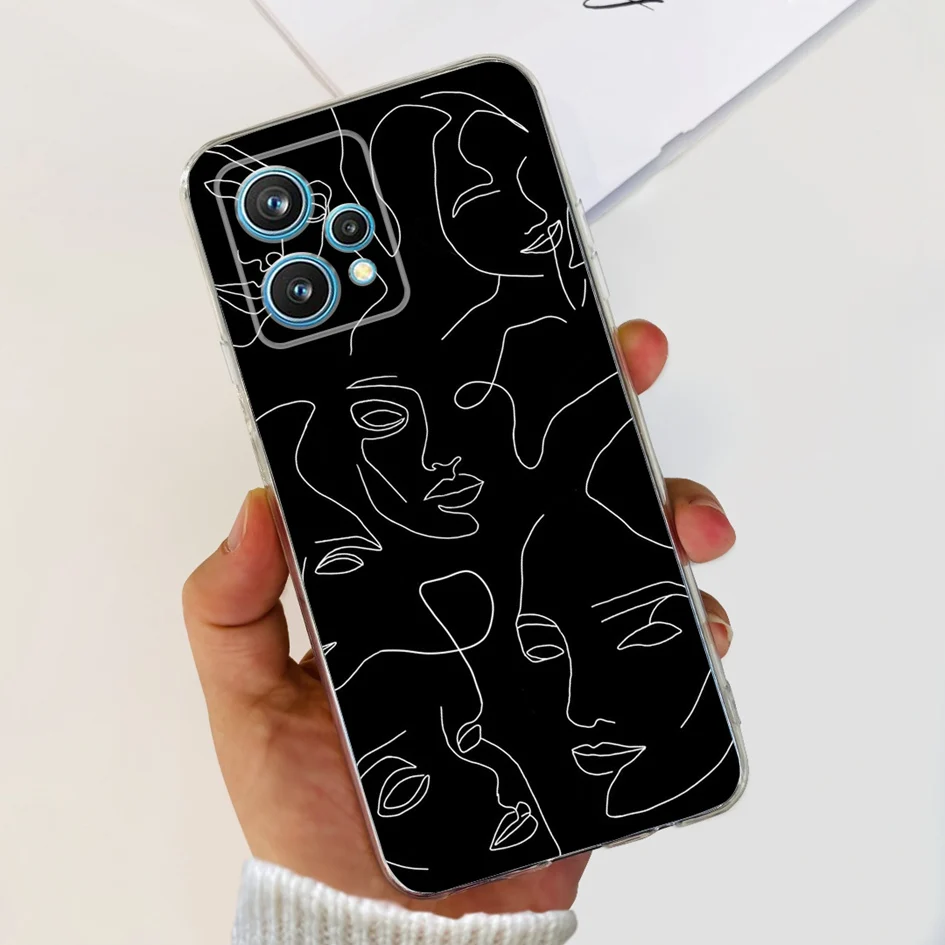 Fashion Flower Silicone Soft TPU Bumper Phone Case