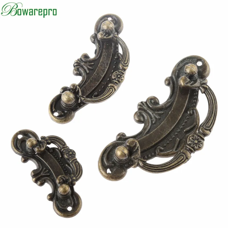 bowarepro Antique Bronze Furniture Handle Vintage Drawer Cabinets Knobs and Handles Door Cupboard Handles Kitchen Handle Pulls Furniture Handles Kitchen Door Handles