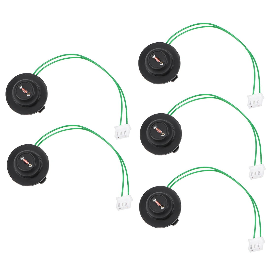 Uxcell 2/5Pcs 100K Induction Cooker Thermistors 13/50cm Sensitive Fuses Temperature Temp Sensor