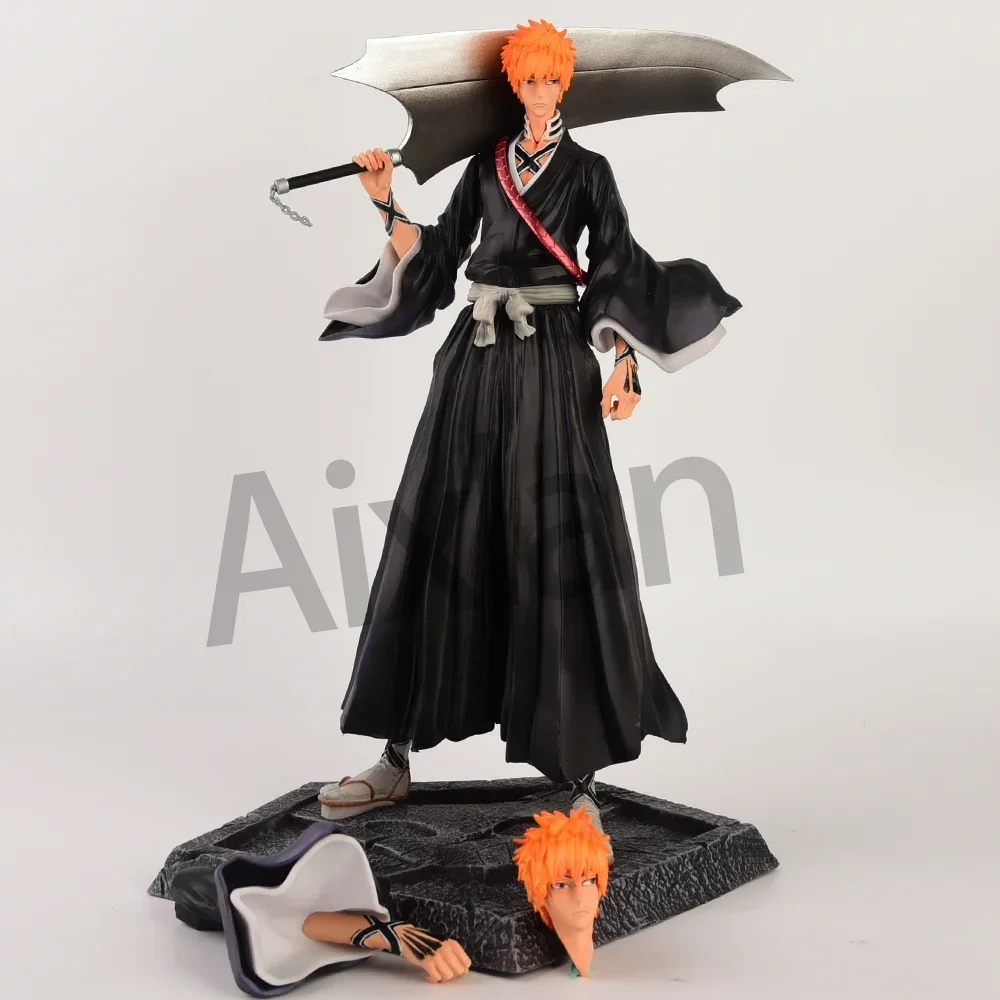 33CM Deluxe Anime Bleach GK Kurosaki Ichigo PVC Action