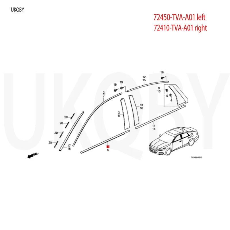 72950-TNY-J01 72410-SLE-003 72450-SLE-003 72910-SLE-003 72950-SLE-003 ...