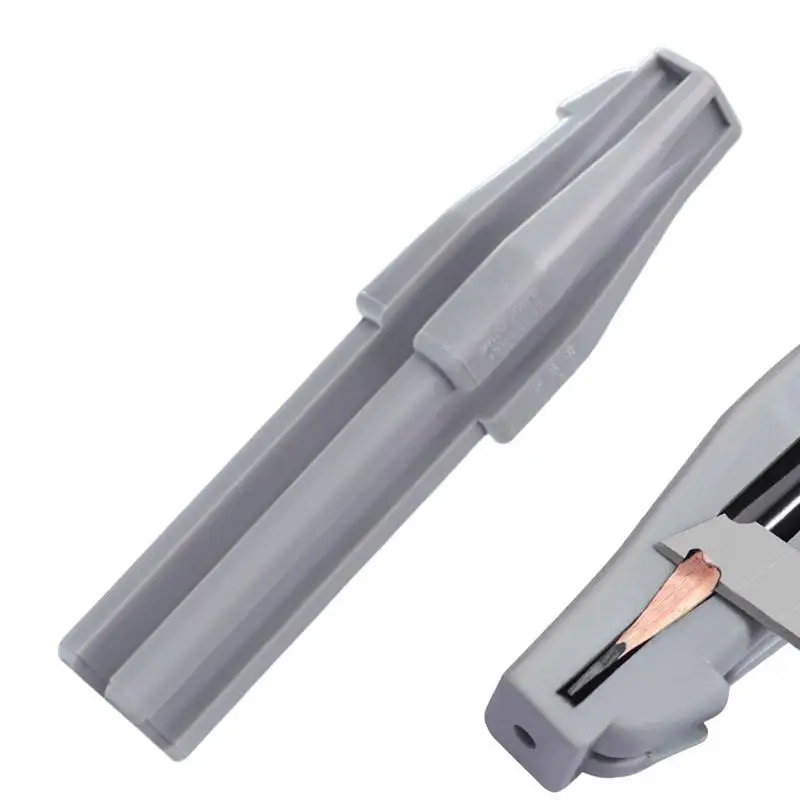 Flat Pencil Sharpener 4 In 1 Duckbill Eye Brow Pencil Sharpener Compact Cosmetic Shaping Tool Beginners Professional
