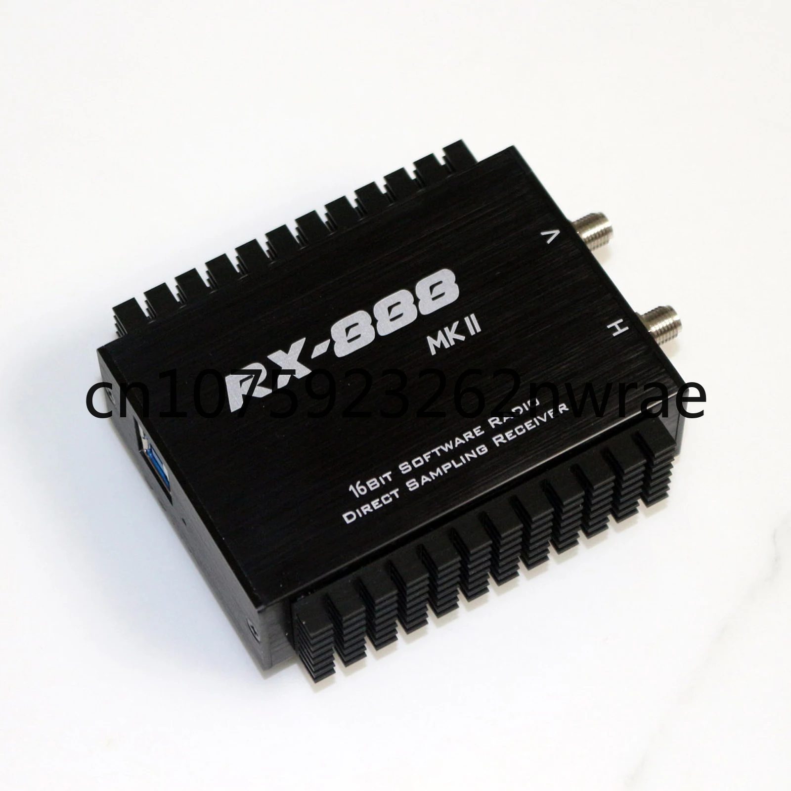 

RX888 MKII MK2 ADC SDR Receiver Radio 1kHz-64Mhz LTC2208 16Bit ADC Direct Sampling R828D RX888 plus