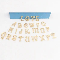 Buy Exquisite Golden English Letters Patches | A-Z | Iron-On Applique for Clothing Accessory | Iron Patches for Wedding Decoration | Online - Image 2
