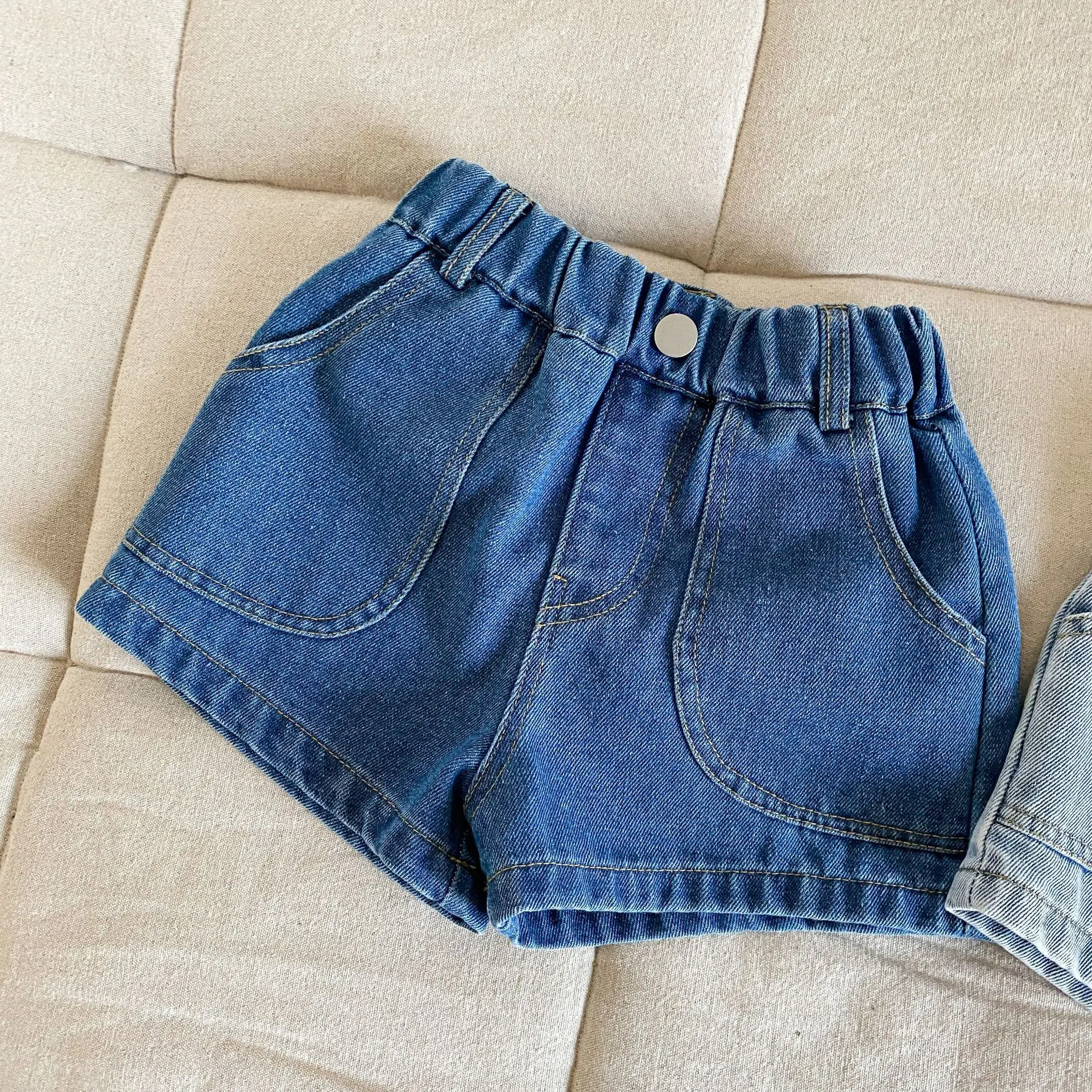 5595 Children's Denim Shorts Summer Baby Casual Pants Boys' Denim Short 1-10Year Kid's Trousers kids shorts kids trousers