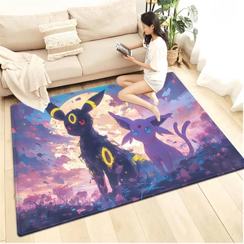 Anime Carpet Pokemon Rug Large Living Room Carpet Playroom Mat  Sofas,Camping,Picnics,children's Play Carpet Entrance Door Mats