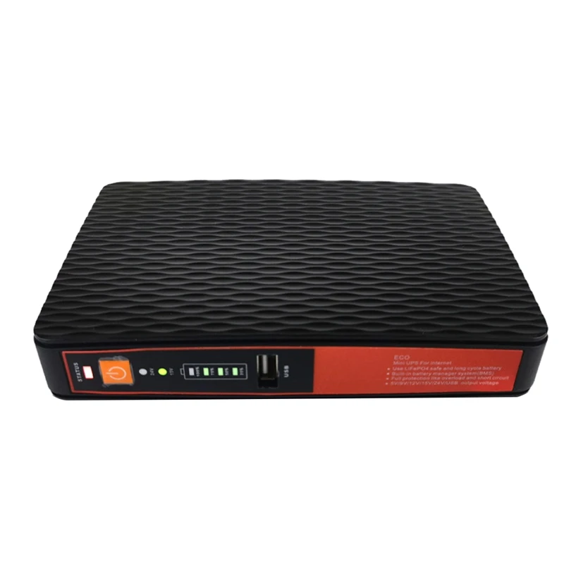 

5V 9V 12V 24V Uninterruptible Power Supply Mini UPS LAN POE 8800Mah Battery Backup For Wifi Router CCTV