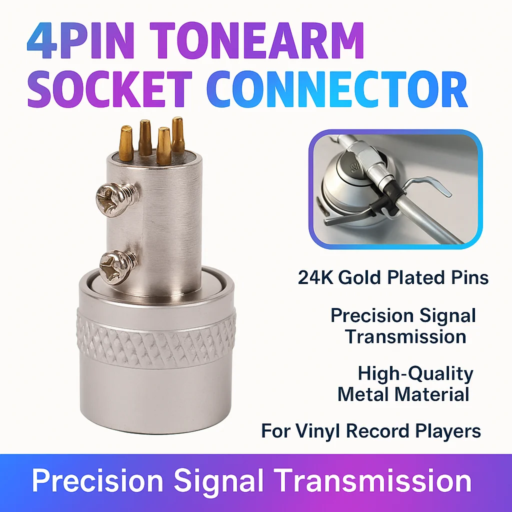 4-pin SME Tonearm Adapter Arm for Decca MK Cartridges