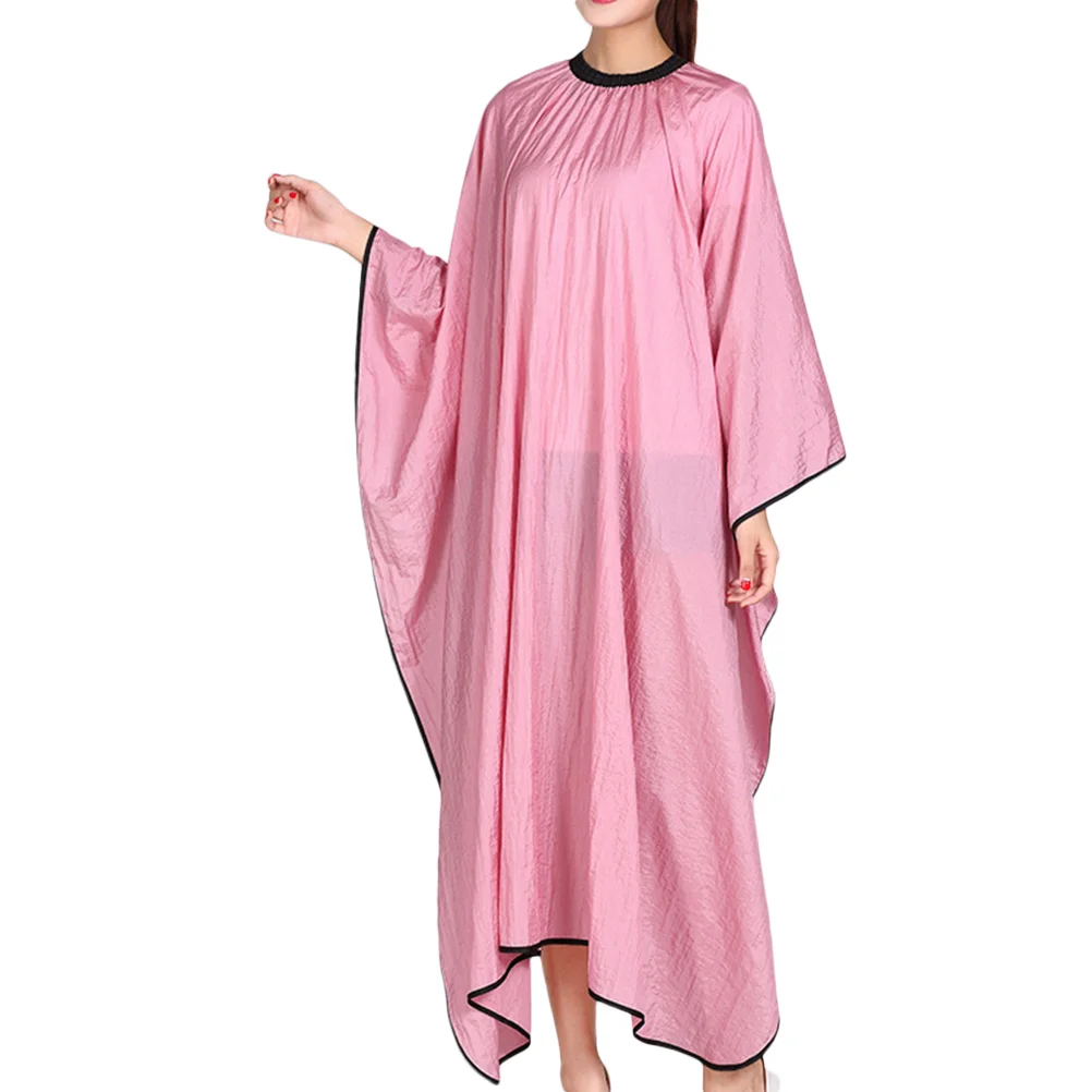 

Hairdressing Cape Practical Haircut Cape Hair Cutting Cloak Haircut Gown Men Women Pink Hair Cutting Cloth Salon Cape Apron