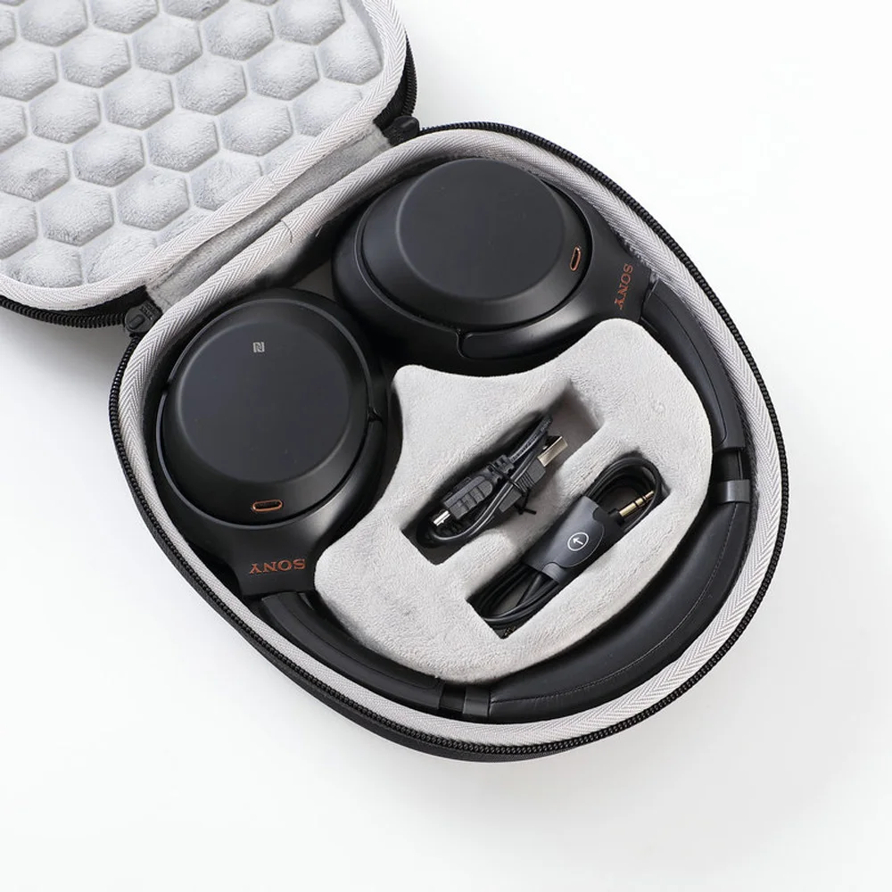New Portable Hard Shell Handbag Carrying Case for EDIFIER W820NB ANC Wireless Headphones Bluetooth Headsets Storage Box Bag