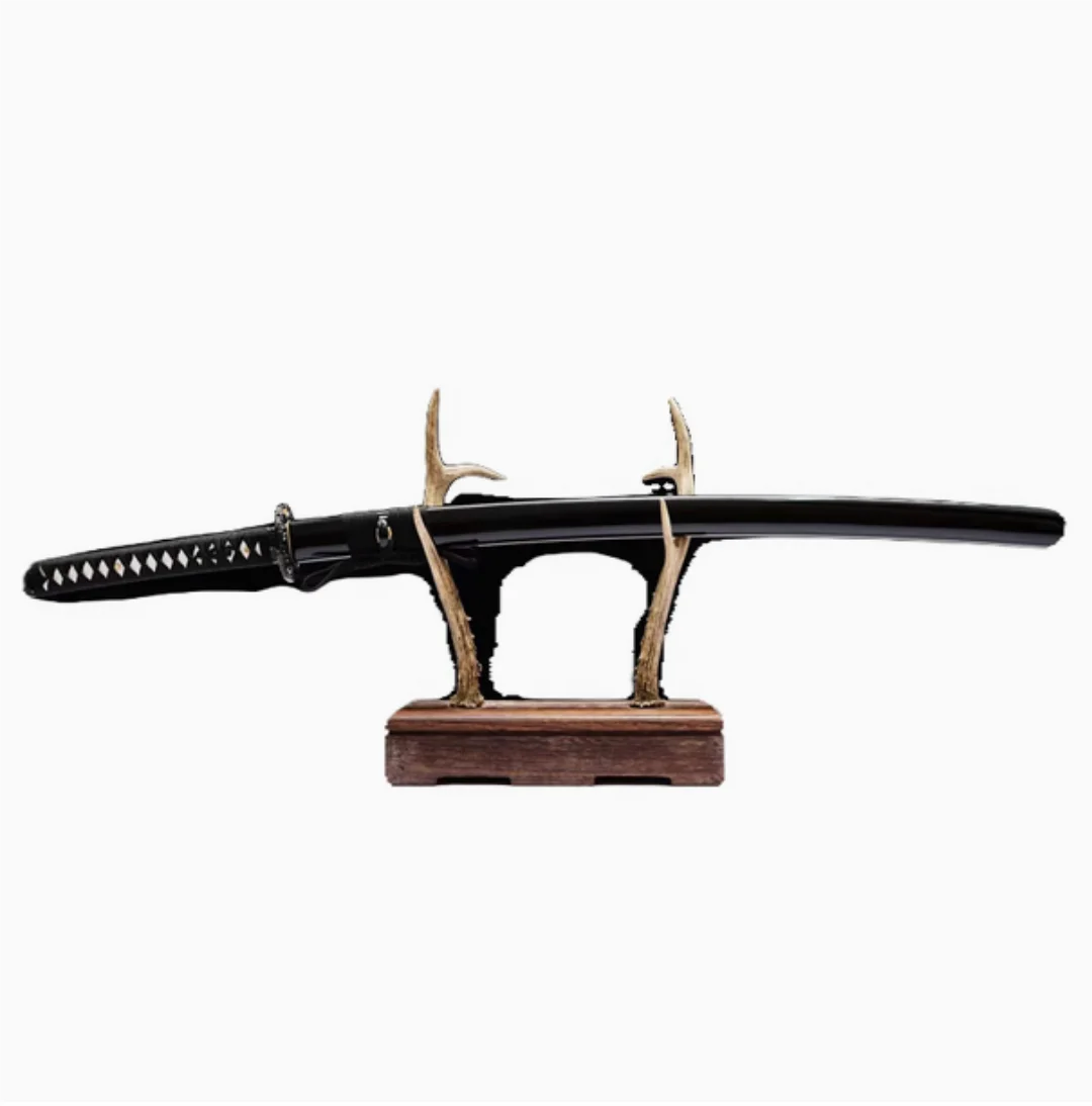 High Quality Japanese Samurai Katana Sword Log Rosewood Blade Fit Exercise Training Cosplay Weapon Props Unsharp