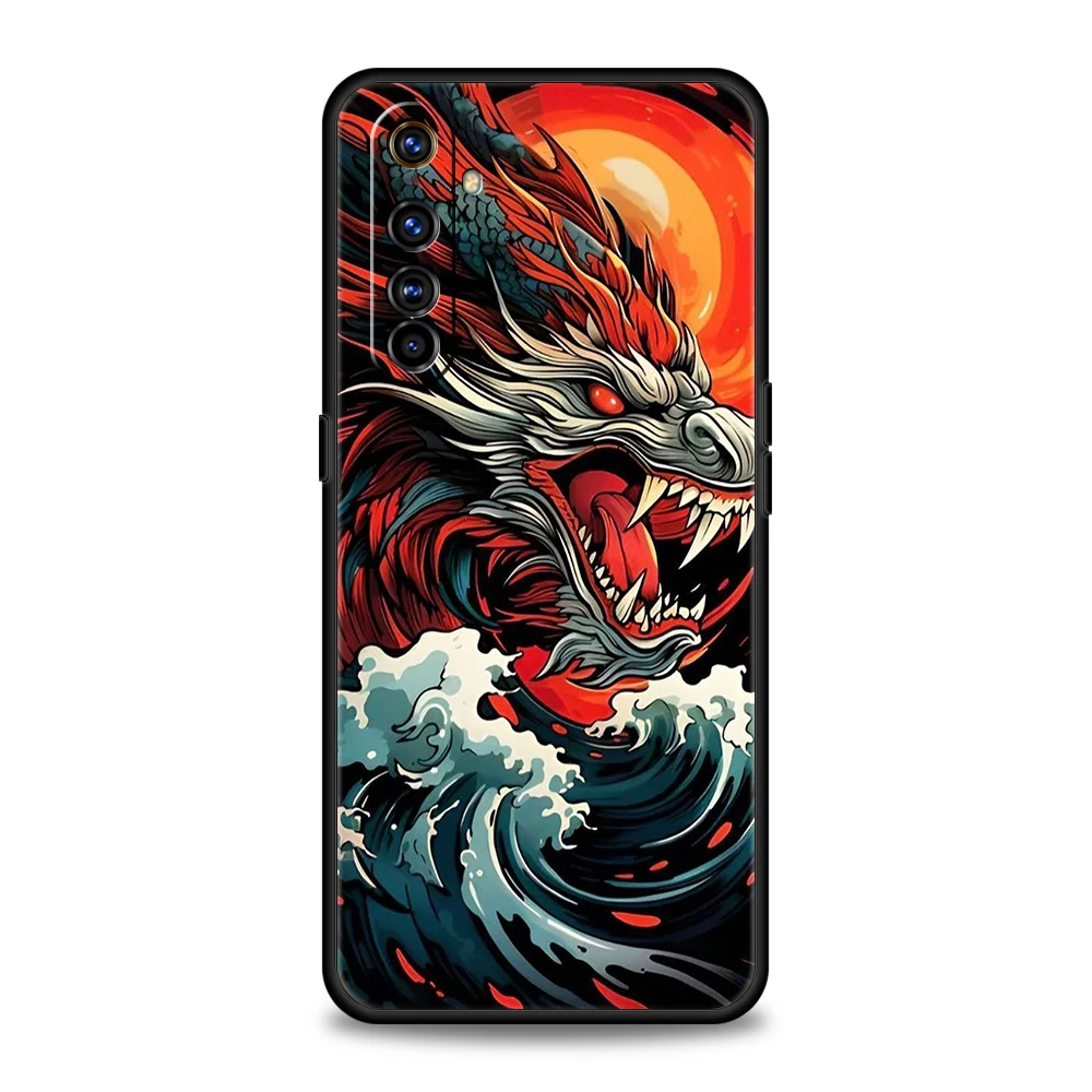 Dazzling Dragon Soft TPU Phone Case Cover