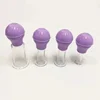Facial Massage Cups Rubber Vacuum Cupping Skin Lifting Anti Cellulite Massager for Face Pvc Body Cups Skin Scraping Massage Jar 6