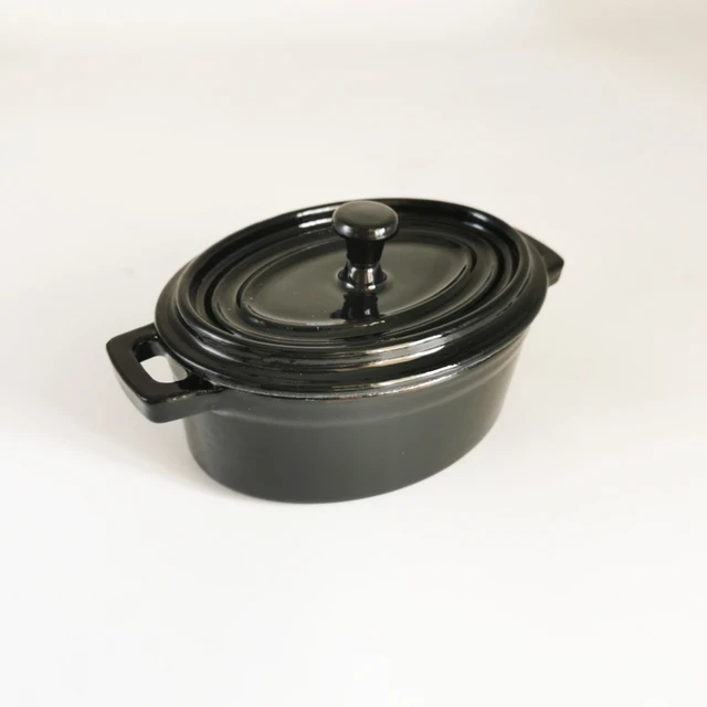 Enameled Cast Iron Dutch Oven 4 Quart Enamel Coated Cookware Pot Non-stick  Enamel Pot Casserole Dish 9.8inch For All Heat Source - Soup & Stock Pots -  AliExpress