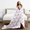 Ask Me About Mary Kay Blankets Flannel Lightweight Sofa Throw Blankets For Home Bedroom Travel Throws Bedspread Quilt 5