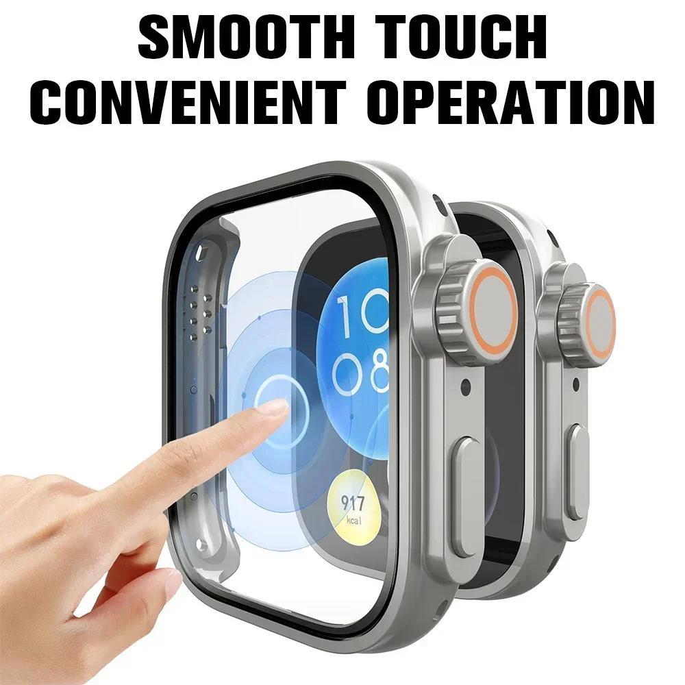 Ultra Screen Protector and PC Case + Glass for Huawei Watch Fit 3 Smartwatch