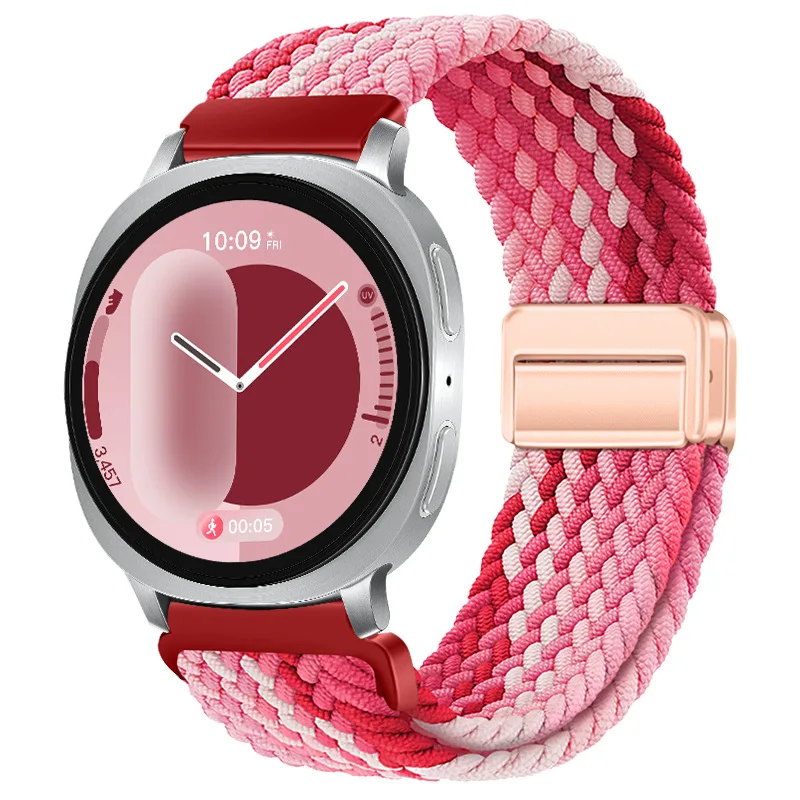 Nylon Magnetic Strap - Elastic Weave Loop Bracelet Wristband
