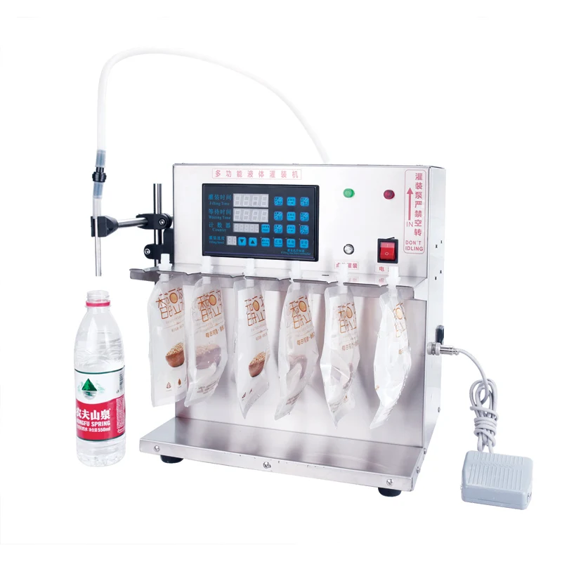 

5ml-3500ml liquid filling machine quantitative sub packaging machine filling machine for fresh milk beverage