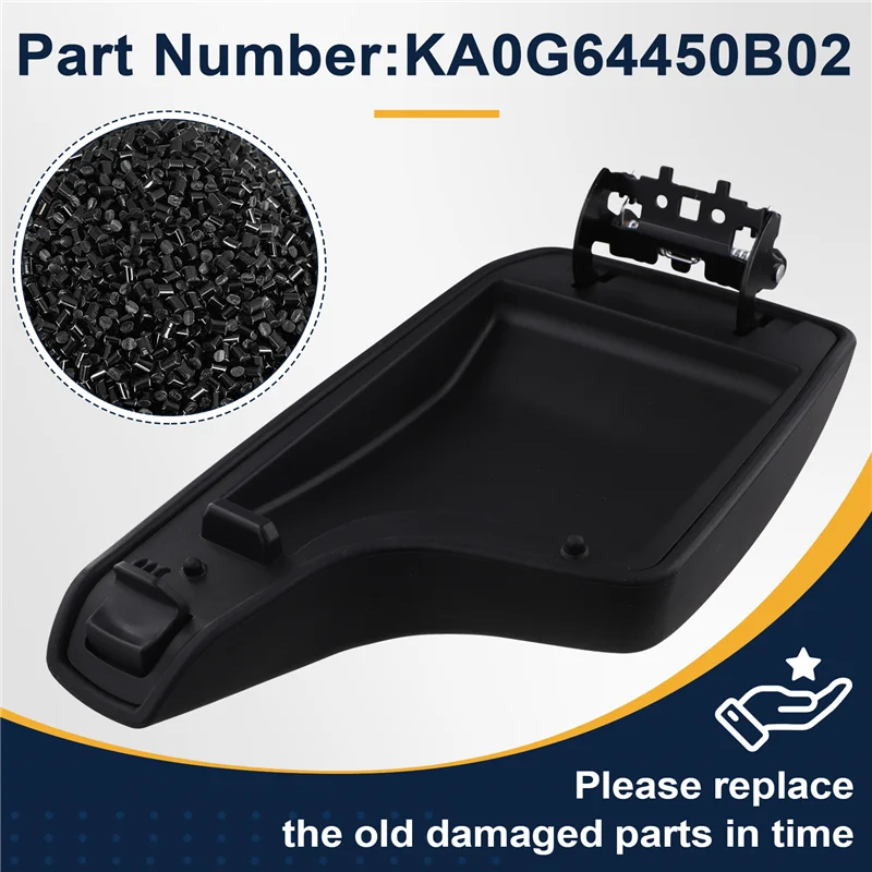 Mazda CX 용 클리어 KA0G-64-450B-02 KA0G-64-450B 센터 콘솔 뚜껑 자동차 센터 콘솔 팔걸이 박스 커버 센터 팔걸이 박스 커버