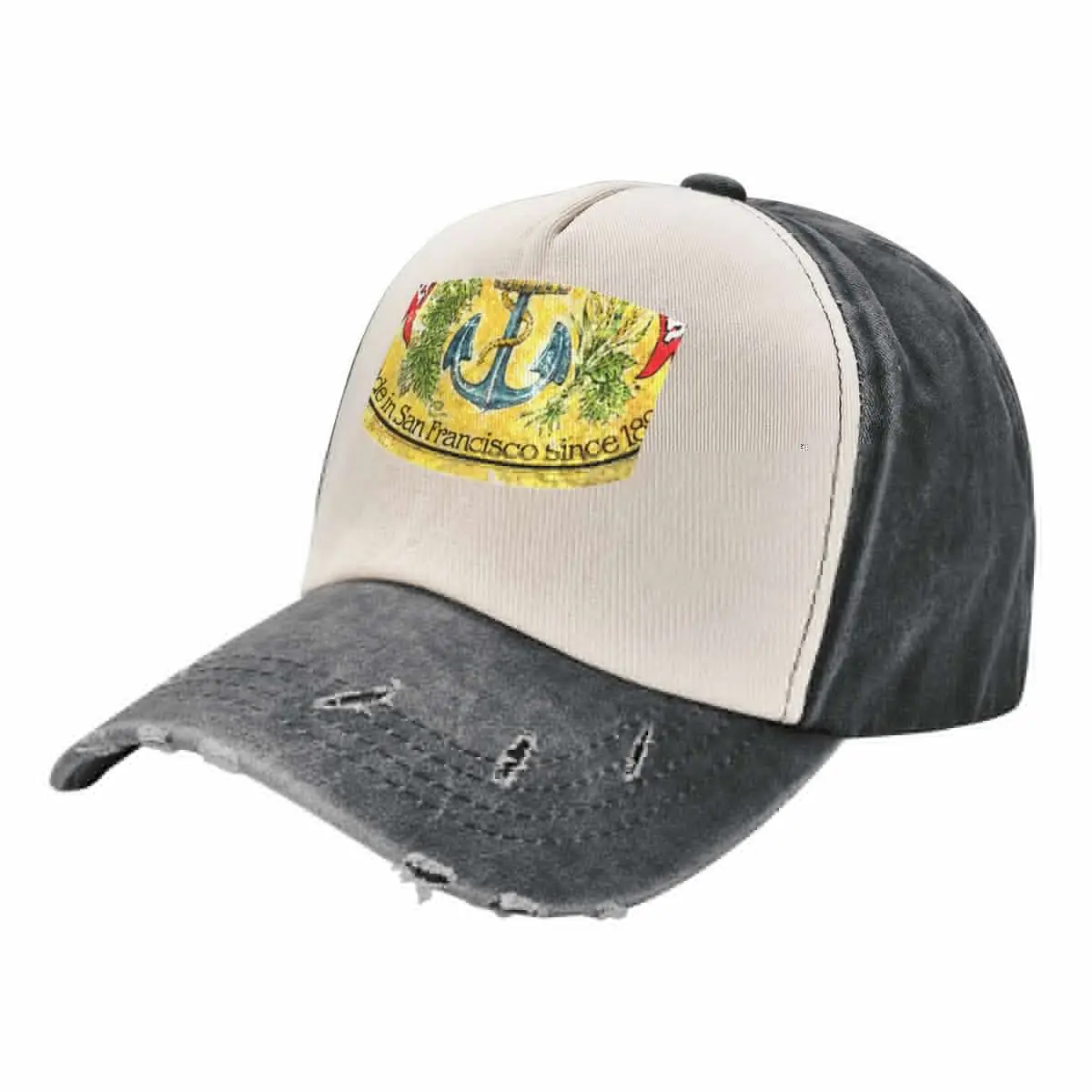 

Anchor Steam Beer Classic Baseball Cap Designer Hat Hat Man For The Sun Boy Women's