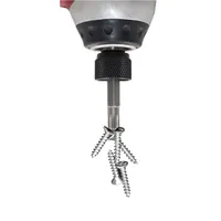 Tournevis Torx cannelé à 12 points, embout de 1/4 pouces, tige hexagonale, tête de perceuse à vent 50mm, clé à vis magnétique M4 M5 M6 M7 M8 M10 M12 7 pièces 5