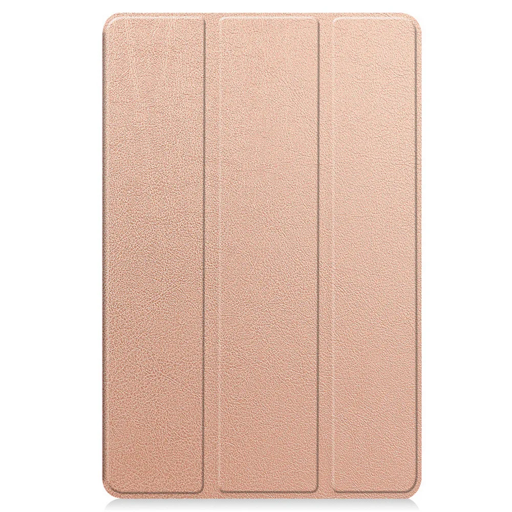 Slim Tri-Fold Leather Tablet Case with Stand - Durable and Portable Protective Cover