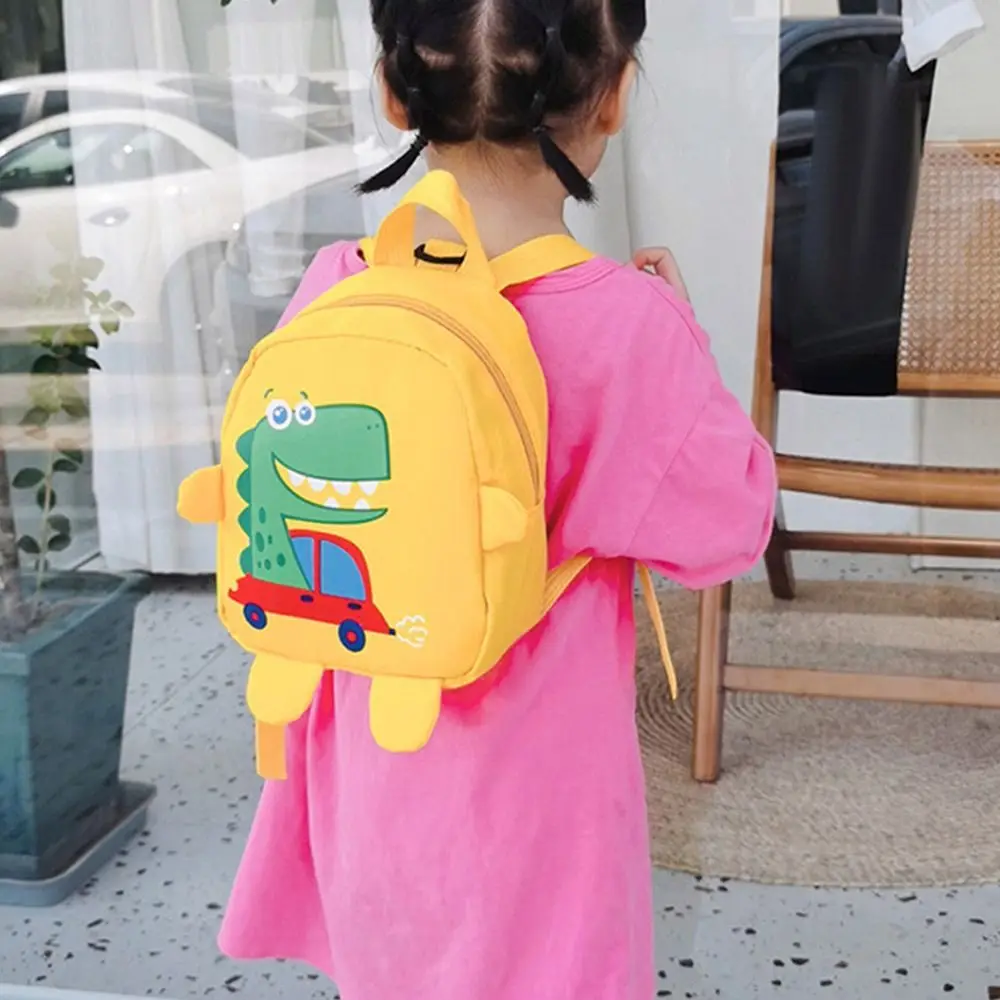 Children Cartoon Dinosaur Safety Harness Kindergarten Schoolbag Anti-lost Backpacks Toddler Rucksack School Bags 2