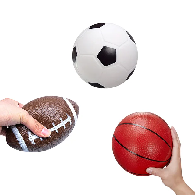 Mini Inflatable Balloon Football Rugby Elastic Indoor And Outdoor Sports Training Props Students Team Game Teaching Ball TMZ 6