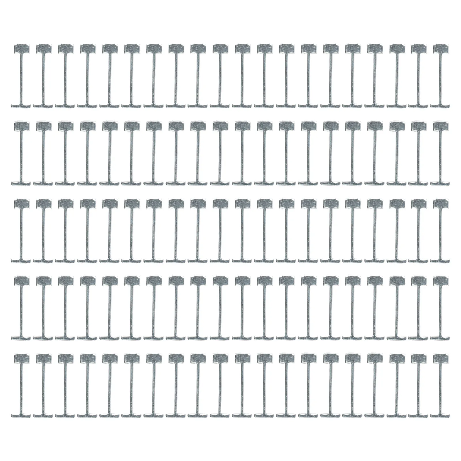 

100Pcs Steel Needles Reusable Tile Leveling System Construction Tools Suitable For Flooring Wall Tiles Home Improvement